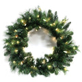 Pre-Lit Wreath, 60 cm -SW30FW30-140TW