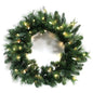 Pre-Lit Wreath, 60 cm -SW30FW30-140TW