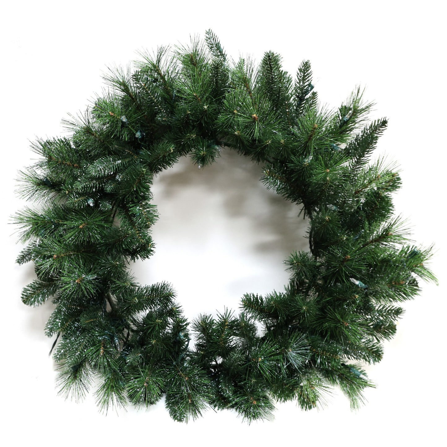 Pre-Lit Wreath, 60 cm -SW30FW30-140TW