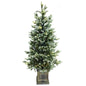 Pre-Lit Potted Pine Christmas Tree, 4 ft (S48FW23-138T-174LED)