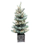 Pre-Lit Potted Pine Christmas Tree, 4 ft (S48FW23-158T-174LED)