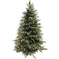 Pre-Lit Traditional Fir Multi-Function Christmas Tree,7.5 ft(B90FW54-807T-534LED)