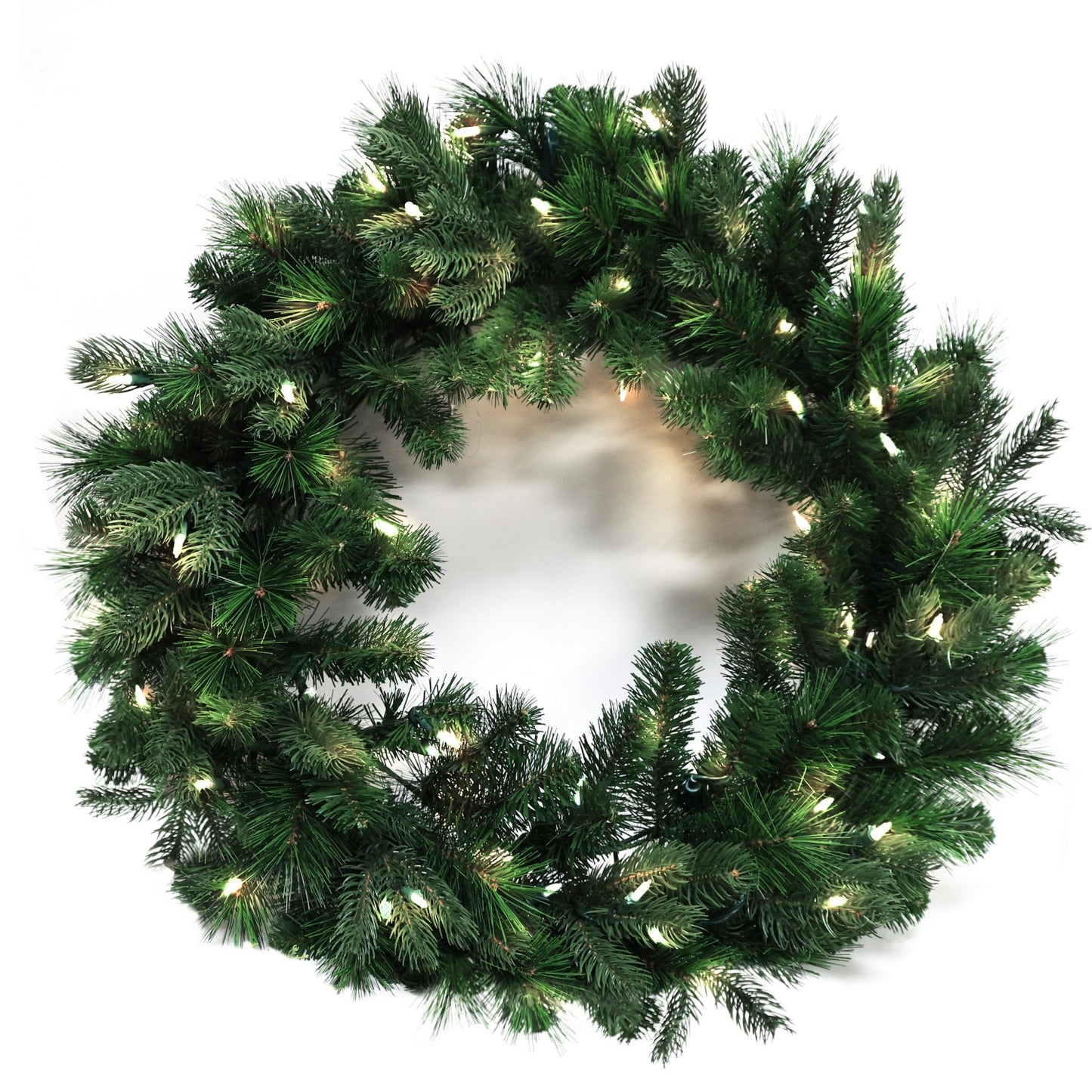 Pre-Lit Wreath, 60 cm -SW30FW30-130T