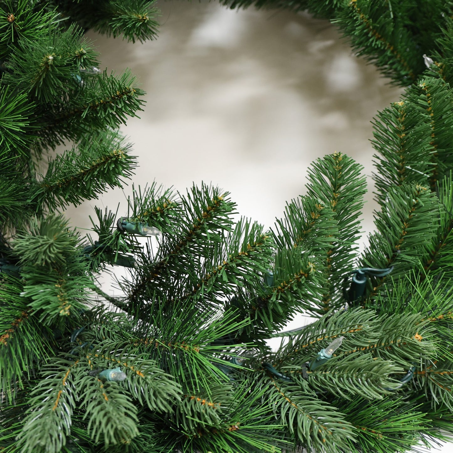 Pre-Lit Wreath, 60 cm -SW30FW30-130T