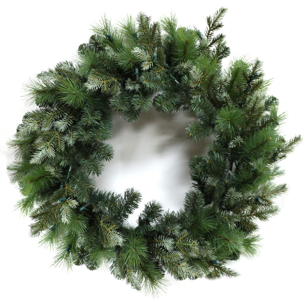 Pre-Lit Wreath, 60 cm -SW30FW30-120T
