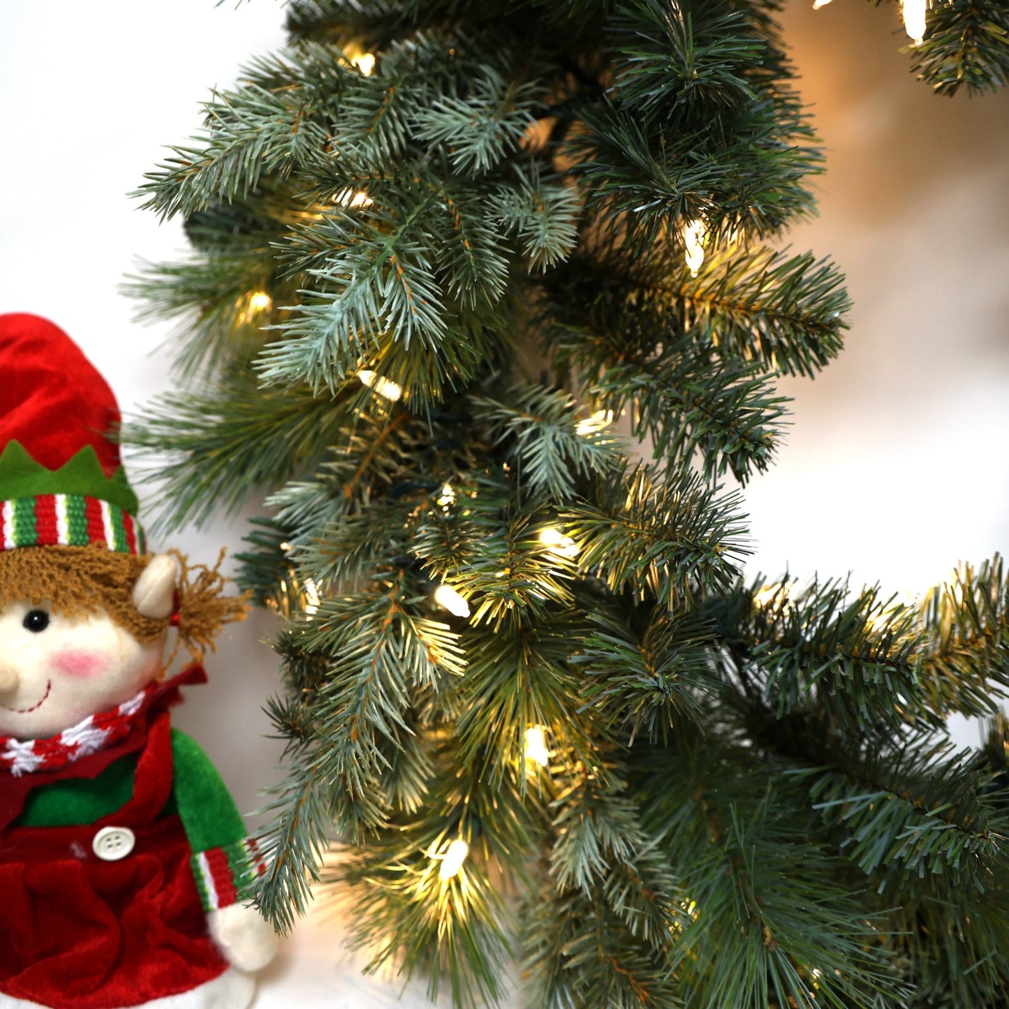 Pre-Lit Wreath, 60 cm -SW30FW30-120T