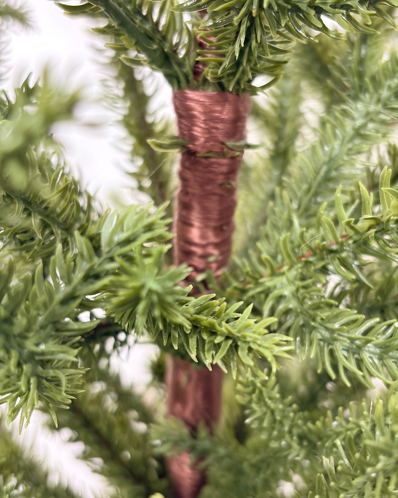 Mini Christmas Tree 24" – Classic Greenery with Burlap Base – YCY025-58D-24TT