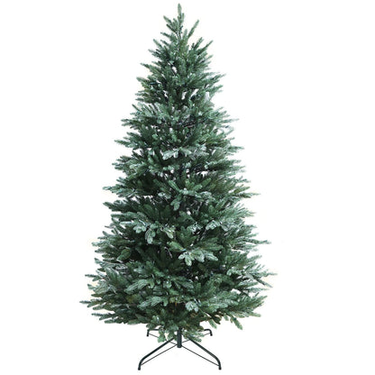 Pre-Lit Traditional Fir Multi-Function Christmas Tree,7.5 ft