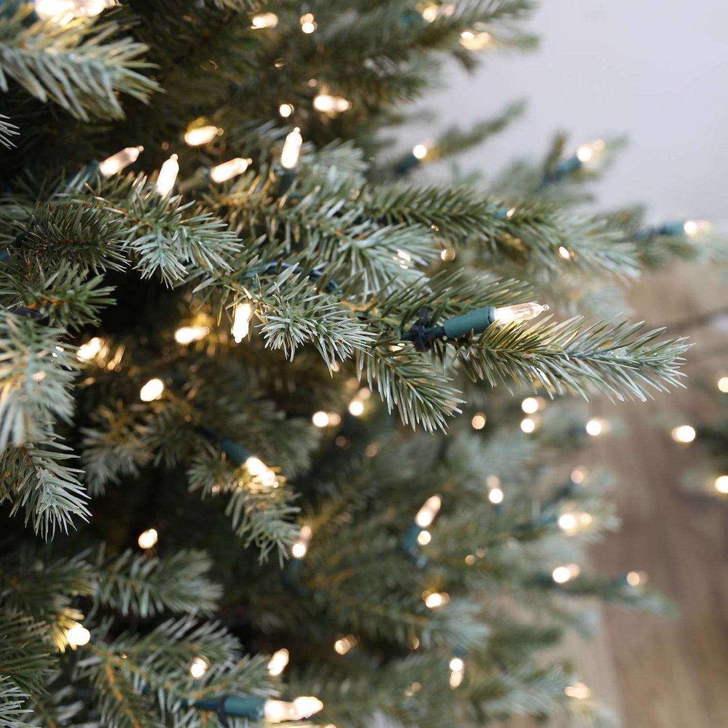 Pre-Lit Traditional Fir Multi-Function Christmas Tree,7.5 ft(B90FW50-796T-498LED)