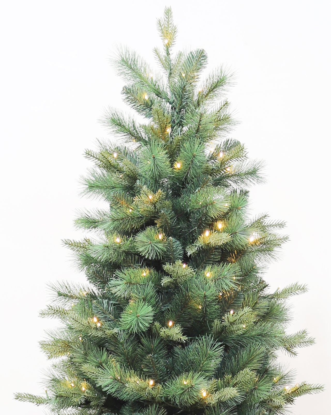 Pre-lit Christmas Greenery Tree 9FT – Mix Green Fir – B108FW59-1559T-470LED