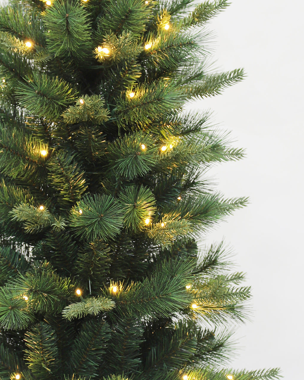 Pre-lit Christmas Greenery Tree 4FT – Mix Green Fir – B48FW26-193T-80LED