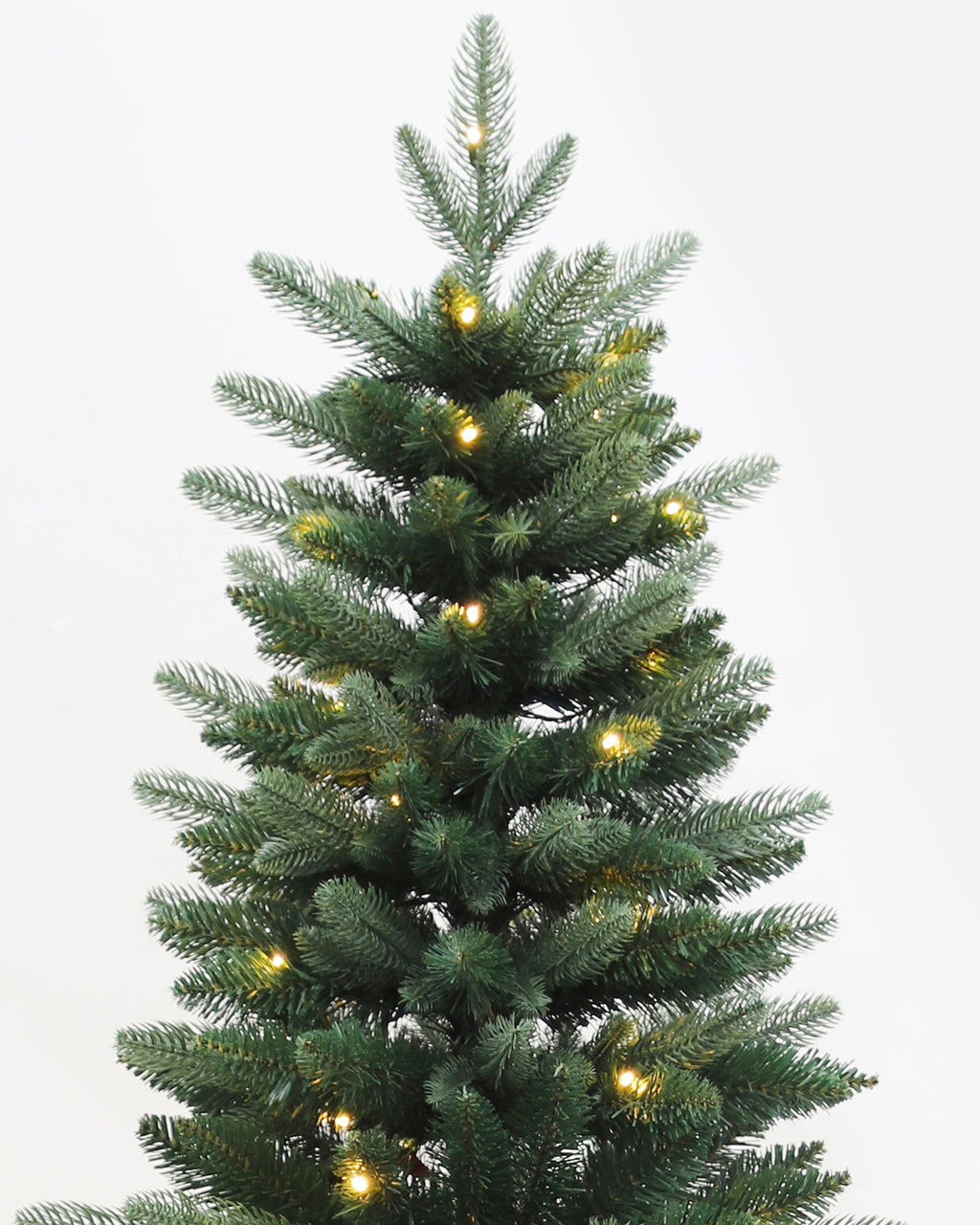 Pre-lit Christmas Greenery Tree 5FT – Sprayed Dots Fir – B60FW33-511T-100LED