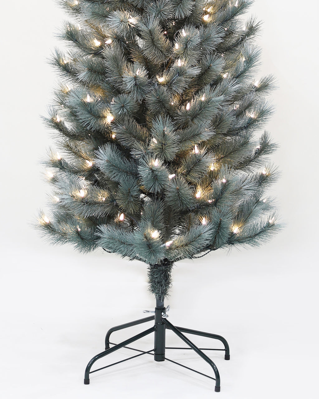 Pre-lit Christmas Greenery Tree 6FT – Dreamy Blue Pine – B72FW30-276T-S