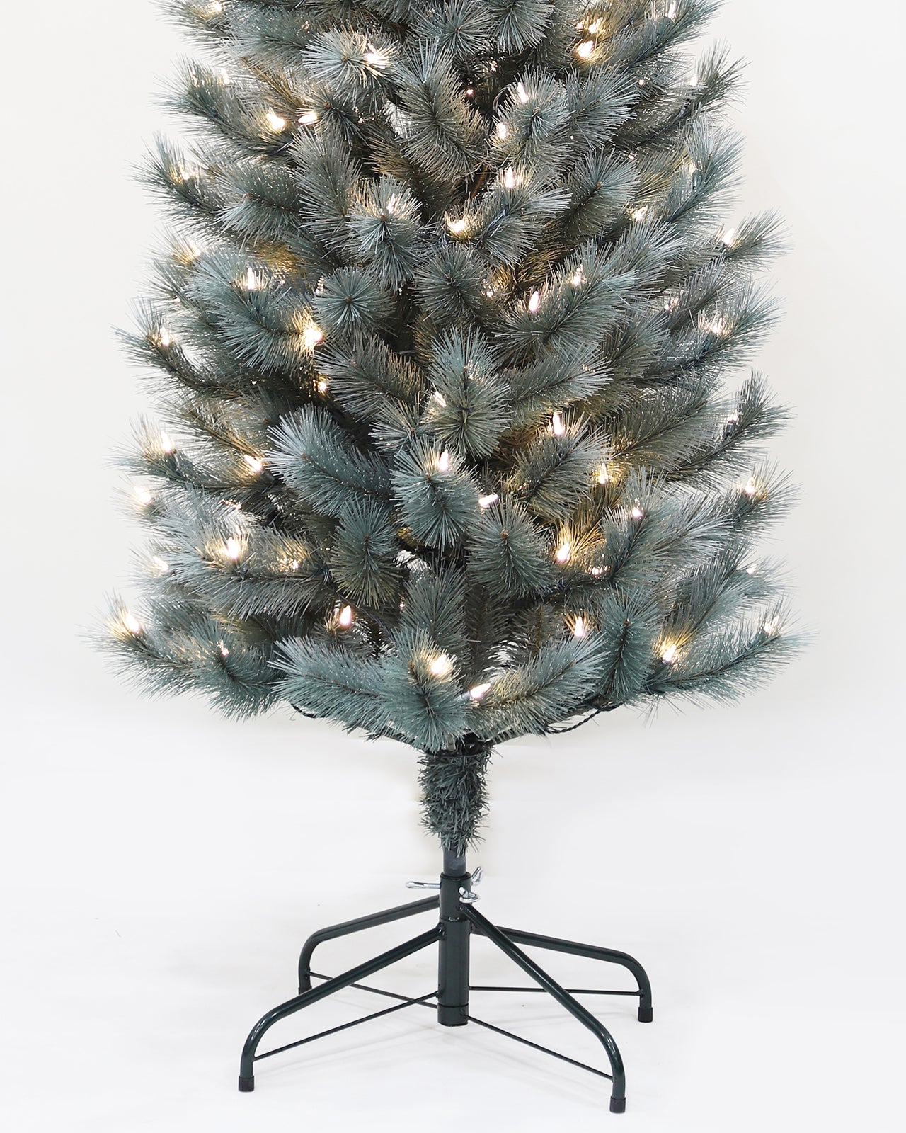 Pre-lit Christmas Greenery Tree 6FT – Dreamy Blue Pine – B72FW30-276T-S