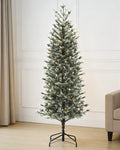 Pre-lit Christmas Greenery Tree 6FT – Vintage Spruce – B72FW30-276T-X