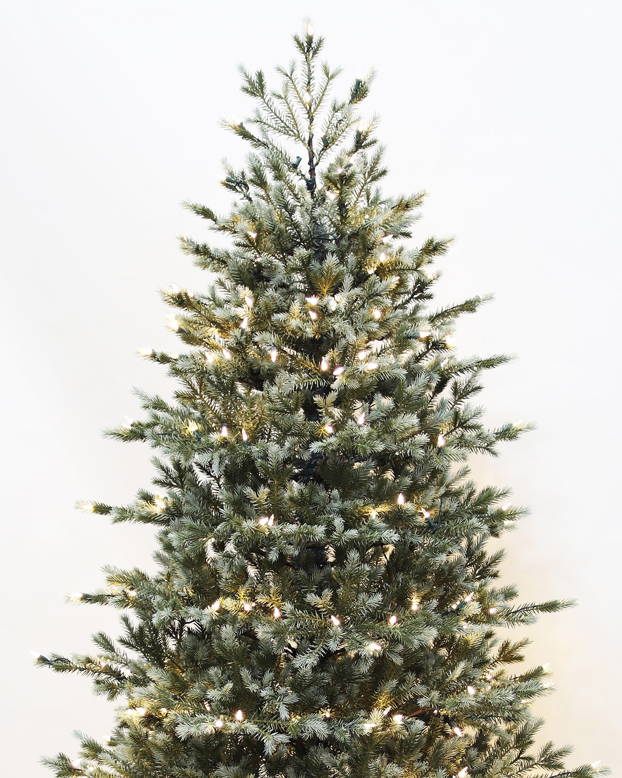 Pre-lit Christmas Greenery Tree 7FT – Vintage Spruce – B84FW50-687T