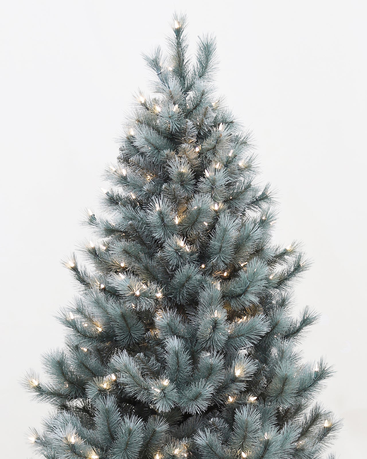 Pre-lit Christmas Greenery Tree 7FT – Dreamy Blue Pine – B84FW50-871T-S