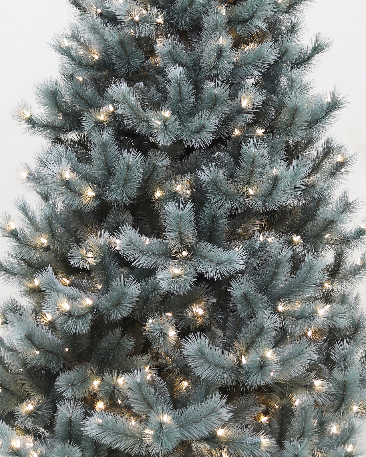 Pre-lit Christmas Greenery Tree 7FT – Dreamy Blue Pine – B84FW50-871T-S