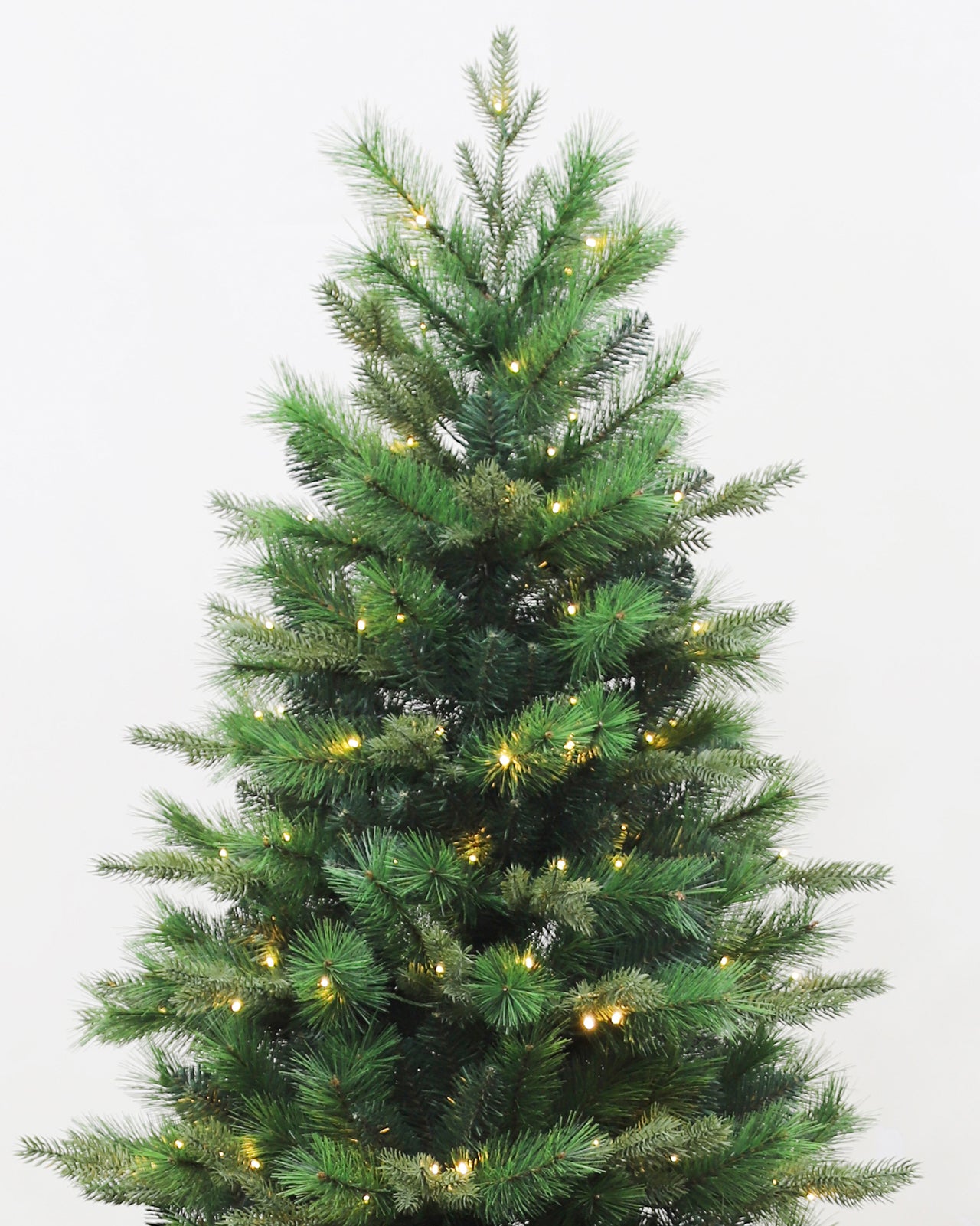 Pre-lit Christmas Greenery Tree 7.5FT – Mix Green Fir – B90FW51-1034T-380LED