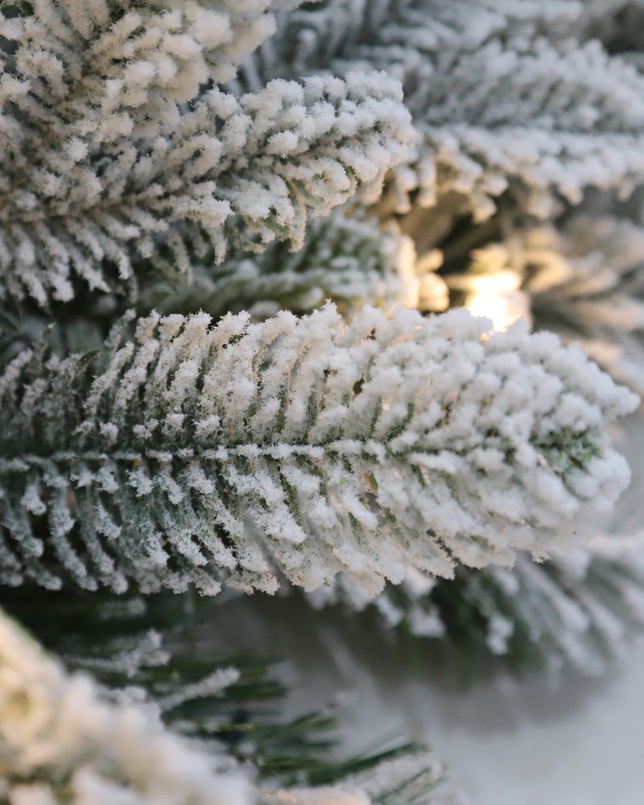Pre-lit Christmas Greenery Wreath 24 Inch – Frosted Cloud Fir – W24FW24-104TF