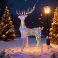 Iridescent Film Deer Lighted Decoration – Seasonal Lights Collection – 240 Lights – WM25-CTFP008