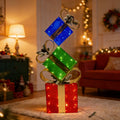 Gift Box Lighted Decoration – Seasonal Lights Collection – 82 Lights – WM25-CTFP018