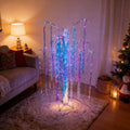 Iridescent Film Willow Tree Lighted Decoration – Seasonal Lights Collection – 318 Lights – WM25-CTFP019