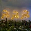 Mini Deer Garden Light Set – Seasonal Lights Collection – 3 Pack – WM25-CTFP022