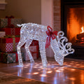 Adhesive Tape Mother Deer Lighted Decoration – Seasonal Lights Collection – 140 Lights – WM25-CTFP027